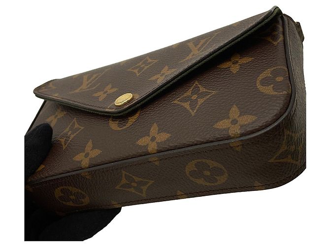Louis Vuitton Monogram Multi Pochette Felicie Verde - vista 7