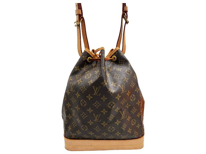 Noe Borsa Noé Louis Vuitton in tela Monogram grande Marrone - vista 2