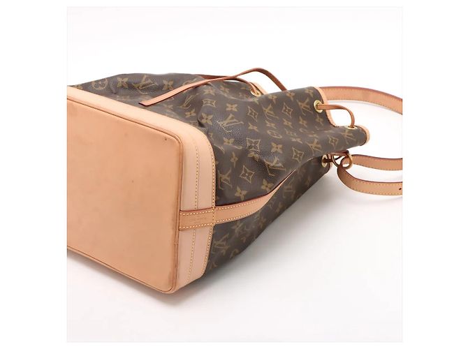 Noe Borsa Noé Louis Vuitton in tela Monogram grande Marrone - vista 3