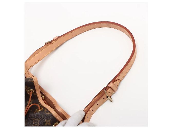Noe Borsa Noé Louis Vuitton in tela Monogram grande Marrone - vista 5