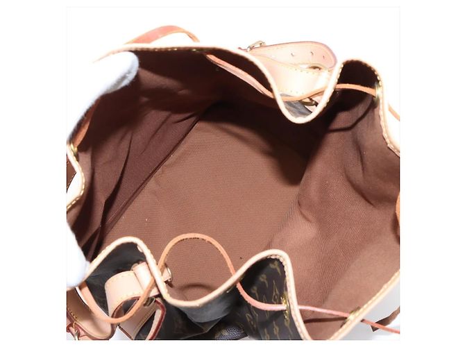 Noe Borsa Noé Louis Vuitton in tela Monogram grande Marrone - vista 6