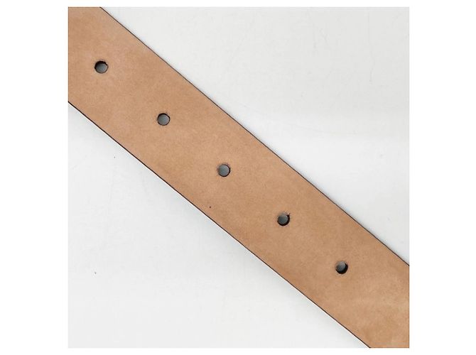 Louis Vuitton Gürtel aus braunem Leder - Ansicht 5