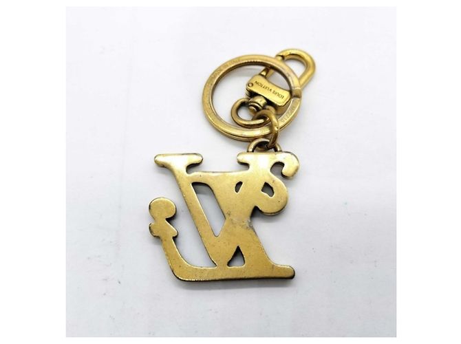 Portachiavi Louis Vuitton Portefeuille Quadrato D'oro - vista 4