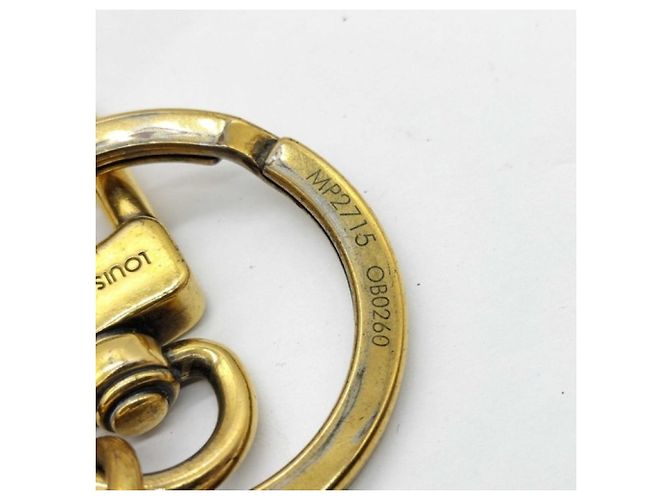 Portachiavi Louis Vuitton Portefeuille Quadrato D'oro - vista 6