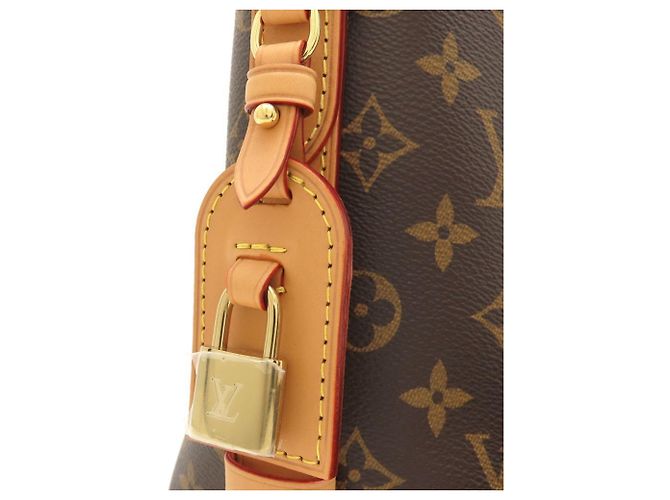 Borsa a Spalla Louis Vuitton Monogram All-in BB Marrone - vista 9