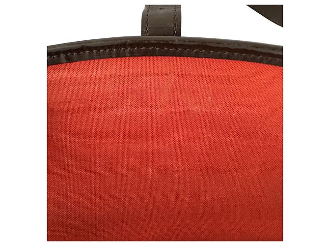 Borsa a Spalla in Tela Damier Louis Vuitton Marrone - vista 9