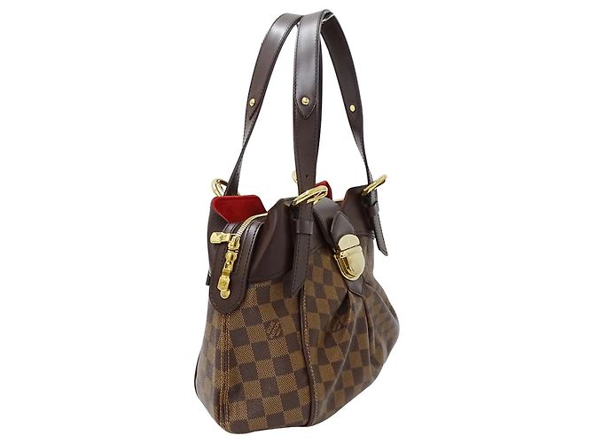 Damier-Handtasche von Louis Vuitton für Frauen Braun - Ansicht 4