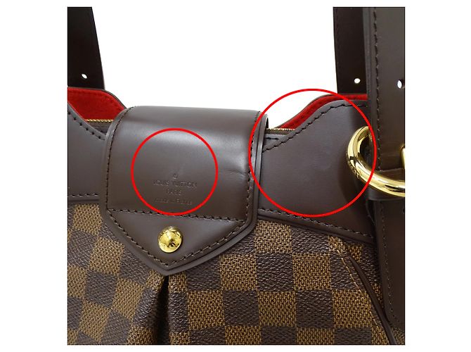 Damier-Handtasche von Louis Vuitton für Frauen Braun - Ansicht 7