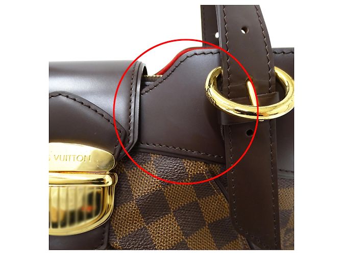 Damier-Handtasche von Louis Vuitton für Frauen Braun - Ansicht 8