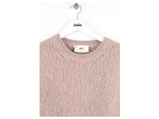 Ami Pull beige - vue 2