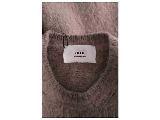 Ami Pull beige - vue 5