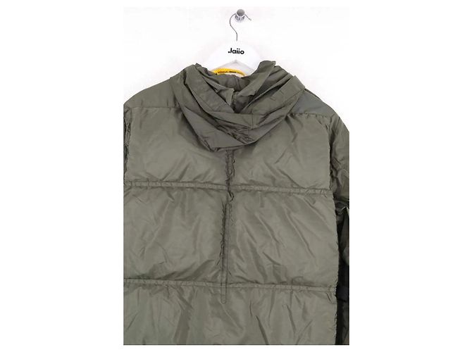Moncler Cappotto kaki Cachi - vista 4