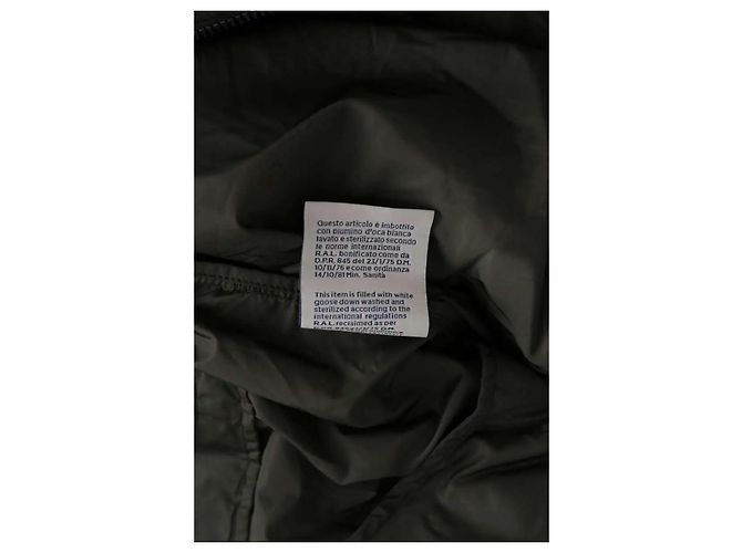 Moncler Cappotto kaki Cachi - vista 6