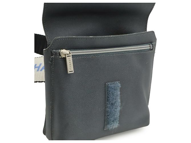 Marsupio Chanel Sport Line Crudo Grigio antracite - vista 8