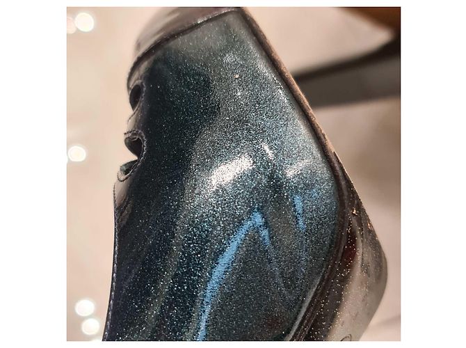 Timeless Chanel Lackleder-Pumps Größe 39 Gebraucht - Ansicht 8