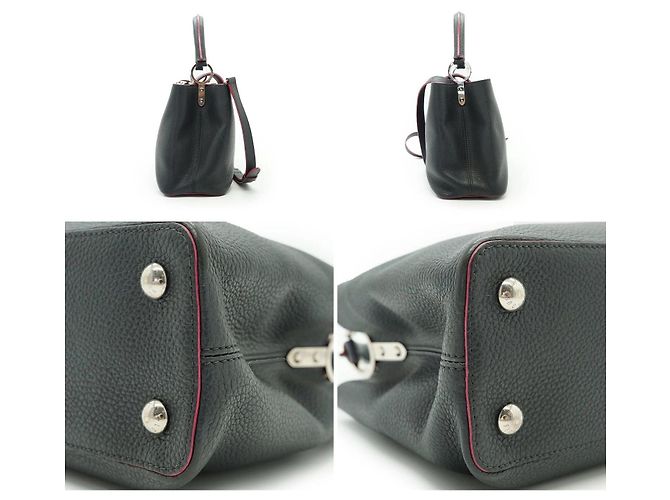 Louis Vuitton Borsa Capucines MM in pelle nera edizione limitata Nero - vista 6