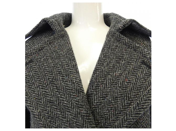 Manteau Max Mara Weekend Marron Noir - vista 5