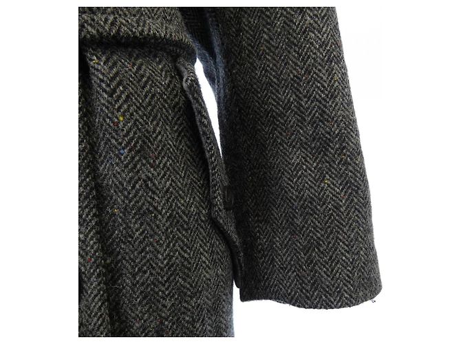 Manteau Max Mara Weekend Marron Noir - vista 6