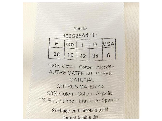 Christian Dior Hoodie Weiß - vista 3
