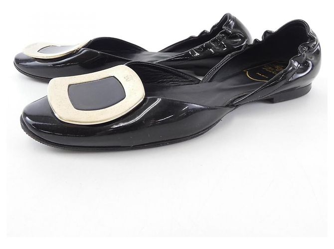 Scarpe in pelle Roger Vivier Nero - vista 3
