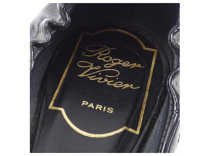 Scarpe in pelle Roger Vivier Nero - vista 6