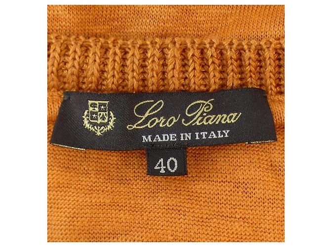 Autre Marque Top Loro Piana Naranja - vista 4