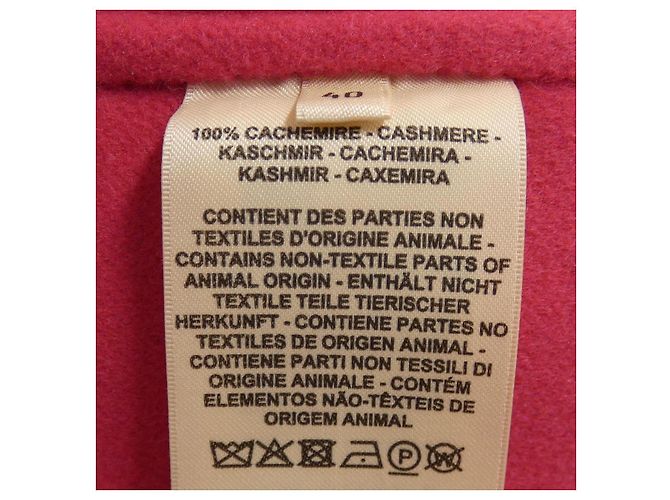 Hermès Giacca in cashmere Hermes 3E0109DZ Porpora - vista 3