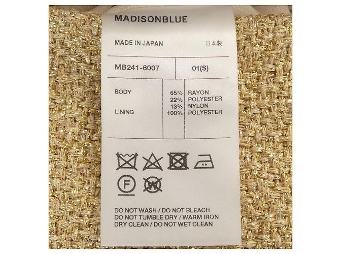 Autre Marque Gonna MADISON BLUE Beige D'oro - vista 3