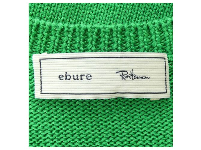 Autre Marque Top de punto ebure Verde - vista 4