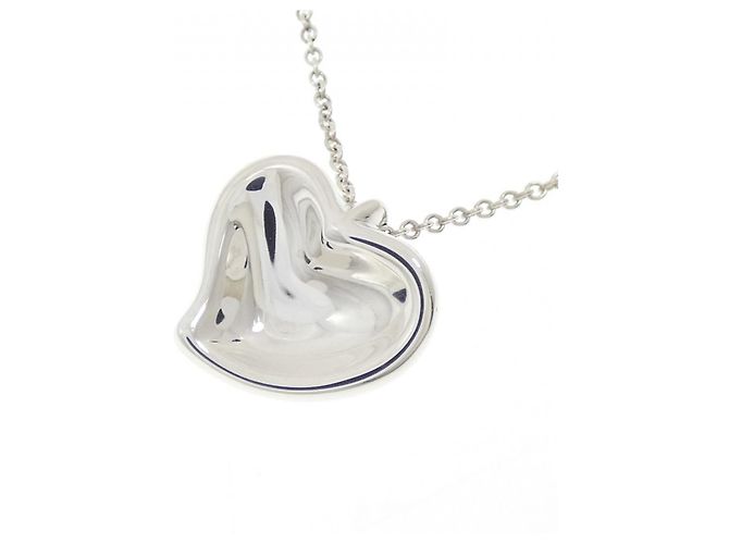 Collana Tiffany & Co. Curved Heart 925 Argento - vista 3