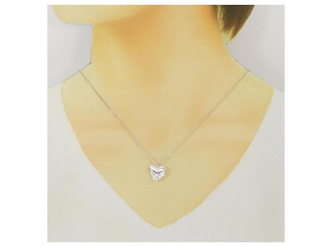 Collana Tiffany & Co. Curved Heart 925 Argento - vista 6