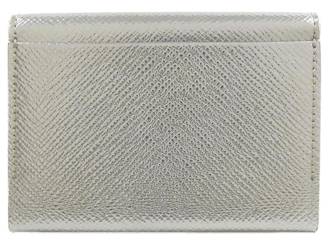 Autre Marque Kartenetui Pelle Morbida Silber - Ansicht 2