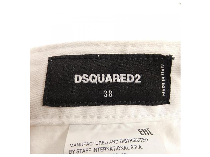 Autre Marque Gonna Dsquared2 Bianco - vista 4