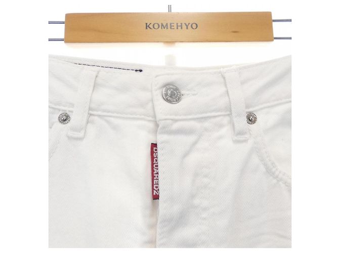 Autre Marque Gonna Dsquared2 Bianco - vista 6