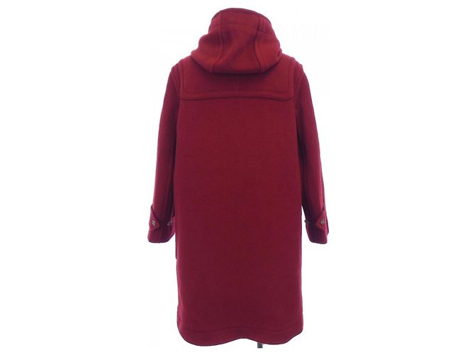 Autre Marque Abrigo de lana INVERTERE Roja - vista 2