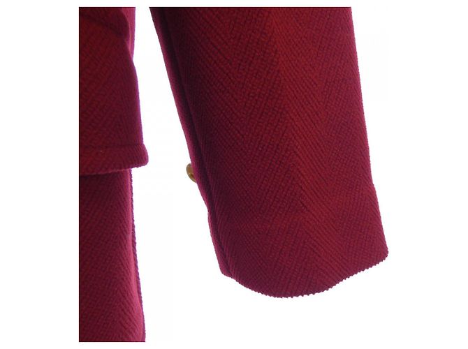 Autre Marque Abrigo de lana INVERTERE Roja - vista 6