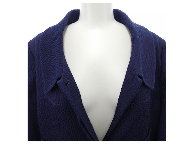 Timeless Cappotto Chanel Blu Blu navy - vista 5