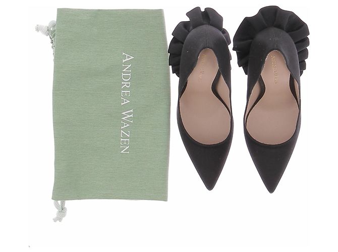 Autre Marque Schwarze Pumps ANDREA WAZEN Größe 37 - Ansicht 7