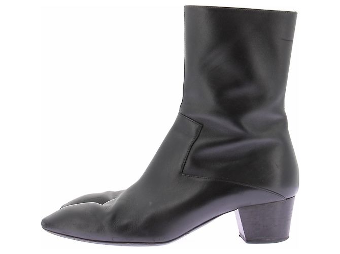 Botas Hermès de piel negra Negro - vista 2