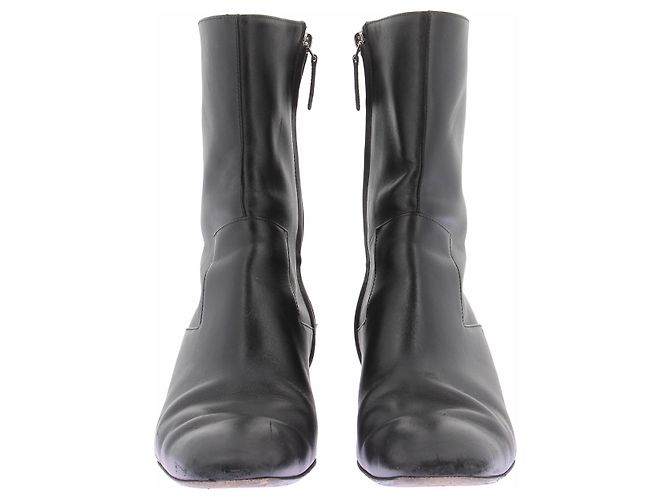Botas Hermès de piel negra Negro - vista 4