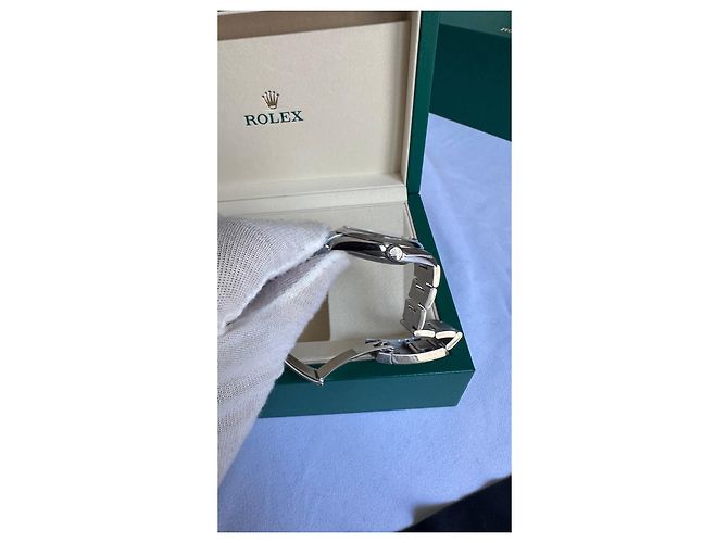 Orologio Rolex Oyster Perpetual Beige - vista 5