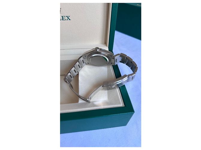Orologio Rolex Oyster Perpetual Beige - vista 6