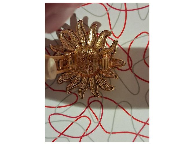 Versace Sun Earrings - view 3