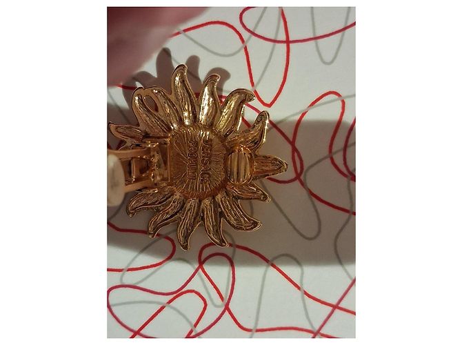 Versace Sun Earrings - view 4