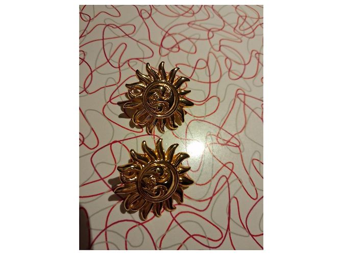 Versace Sun Earrings - view 5