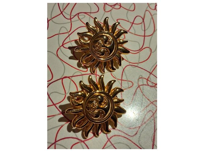 Versace Sun Earrings - view 6
