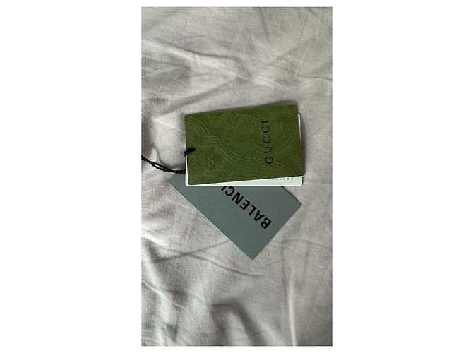 Kleiner beiger Seidenschal Gucci x Balenciaga Braun - Ansicht 5