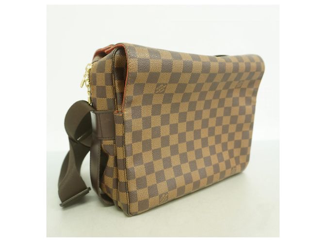 Borsa a Spalla Damier Naviglio Louis Vuitton N45255 Ebano Damier ebene - vista 2