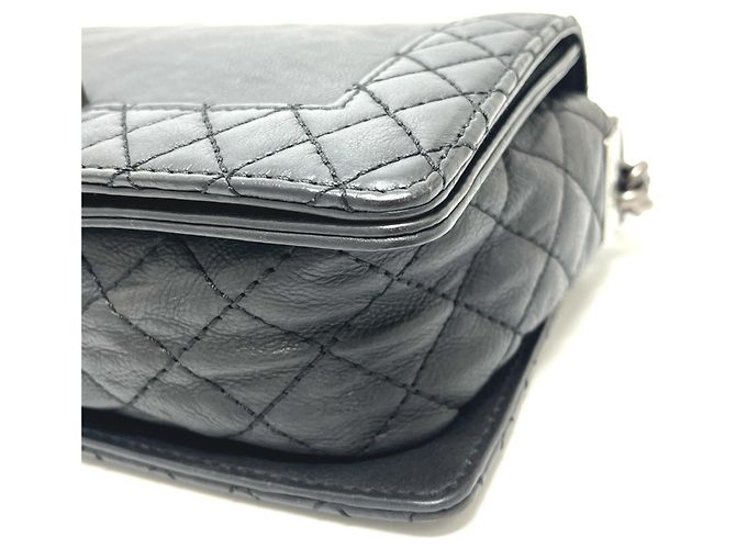 Borsa a Spalla Chanel Boy con Catena Nero - vista 7