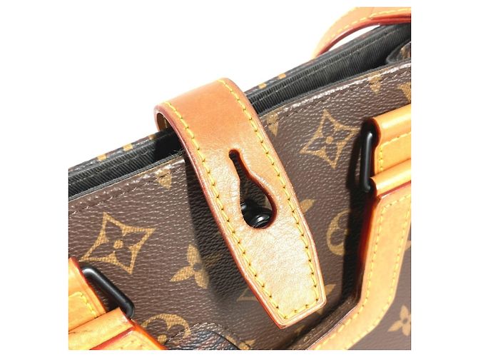 Bolso Mini Tote Damier Gigante en Colaboración Louis Vuitton NIGO Castaño - vista 3